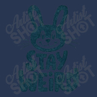 Bunny  Stay Weird Ladies Denim Jacket | Artistshot