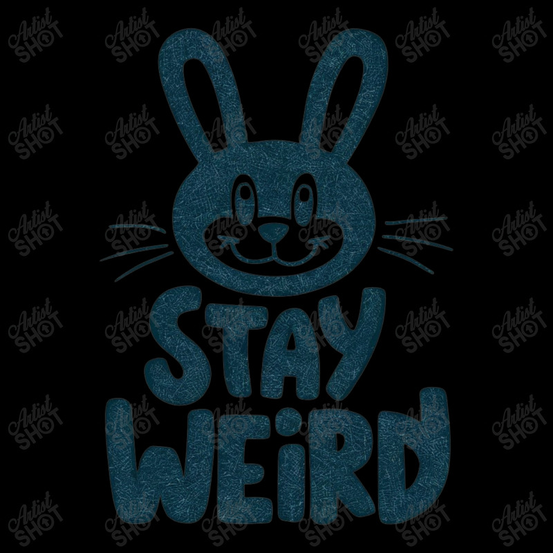 Bunny  Stay Weird Lightweight Hoodie by Donna Schennum | Artistshot