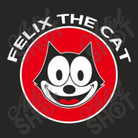 The Cat Retro Ladies Fitted T-shirt | Artistshot