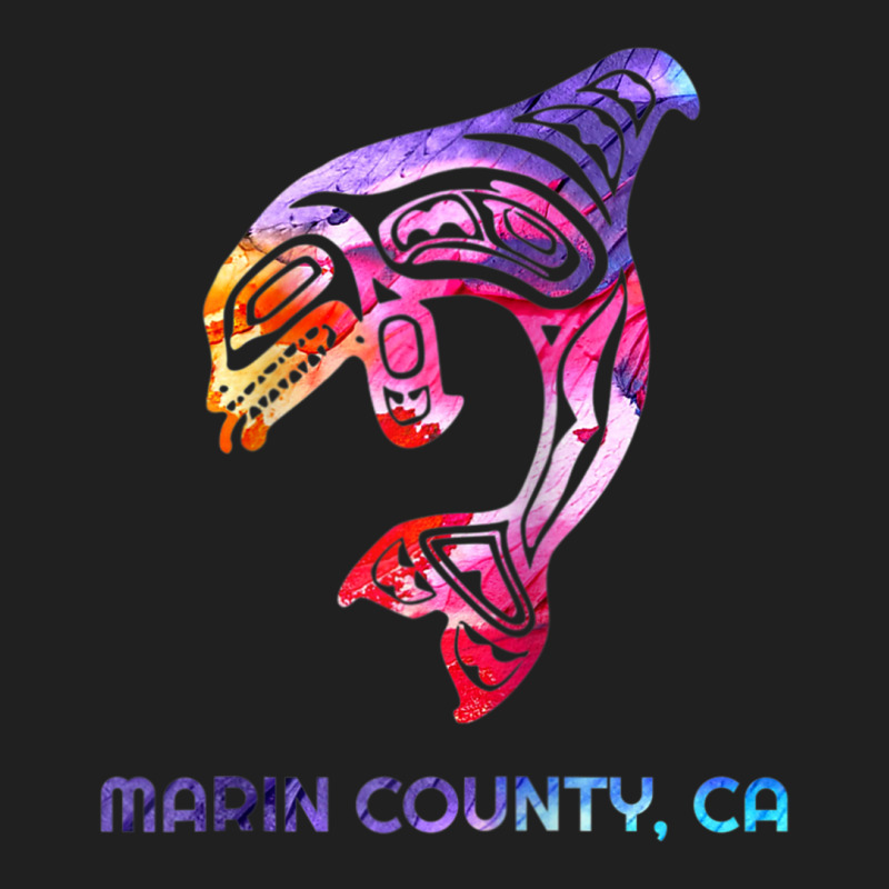 Marin County California Orca Killer Whale Native American Raglan Baseb Ladies Polo Shirt by Vivu991 | Artistshot