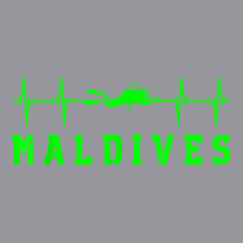 Maldives Scuba Diving Maldives Souvenir Heartbeat Diving T Shirt Retro Trucker Cap | Artistshot