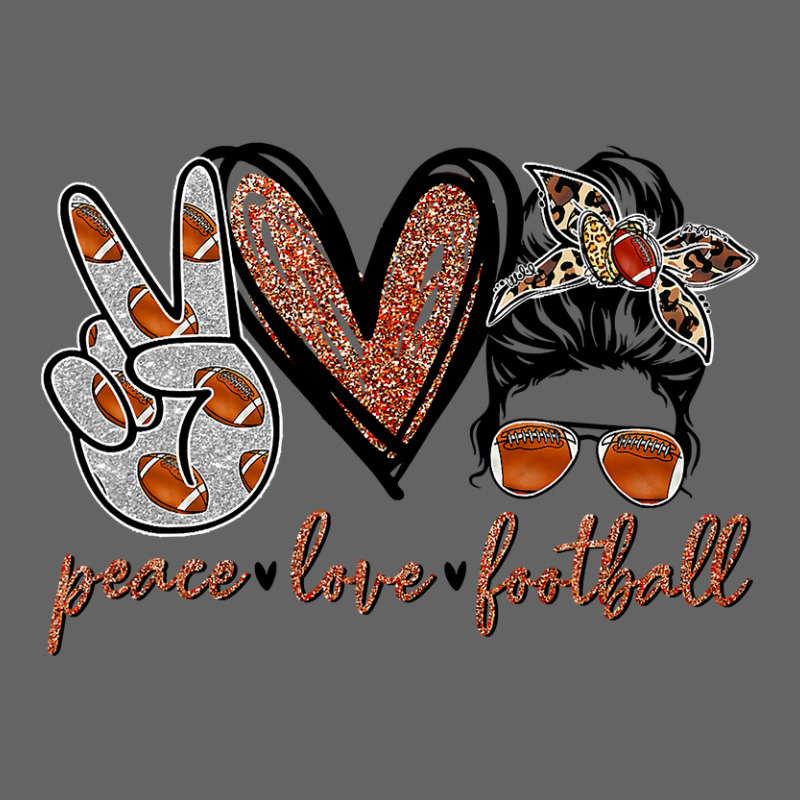 Football Peace Love Football Funny Leopard Sporty 355 Retro Trucker Cap by golferu | Artistshot