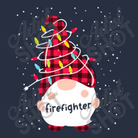 Firefighter Gnome Matching Family Christmas Lights Pajama T Shirt Retro Trucker Cap | Artistshot