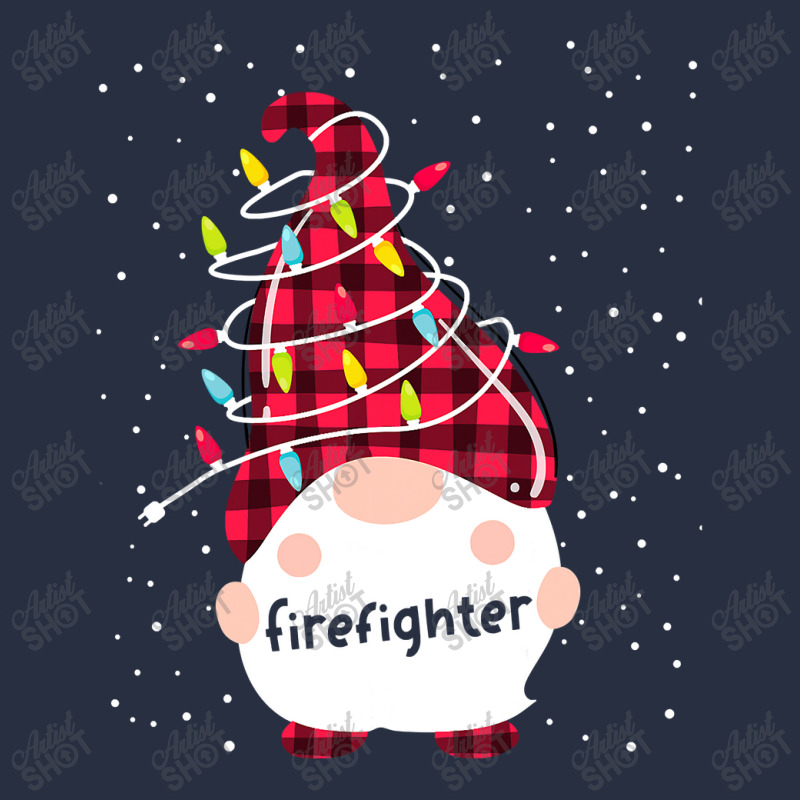 Firefighter Gnome Matching Family Christmas Lights Pajama T Shirt Retro Trucker Cap by Kevin_VandenBerge | Artistshot