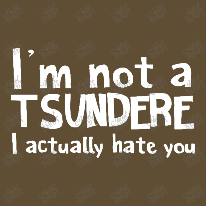 Im Not A Tsundere I Actually Hate You Seamless Cap by Gretchen Minnis | Artistshot