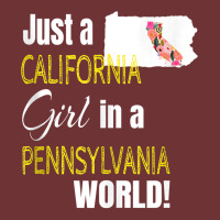 Just A California Girl In A Pennsylvania World Cute Gift Tank Top Seamless Cap | Artistshot