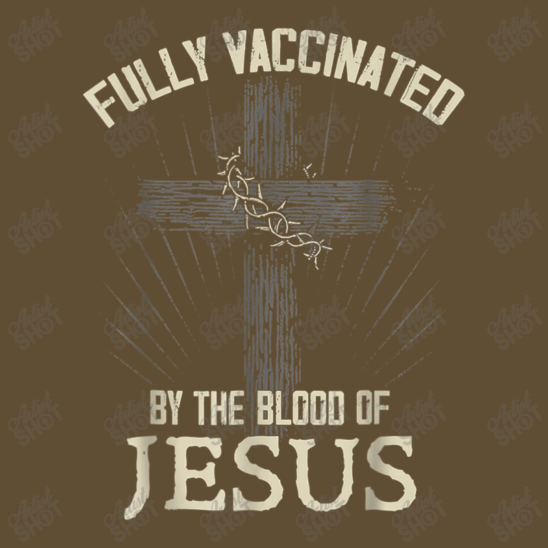 Jesus Fully Vaccinated By The Blood Of Jesus Funny Christian 234 Seamless Cap | Artistshot