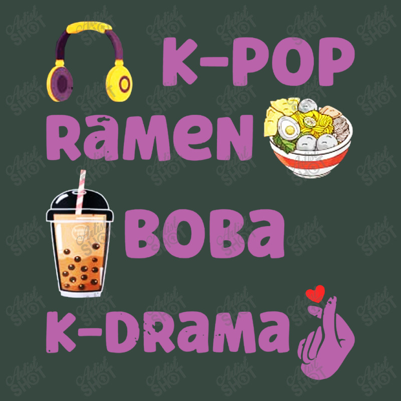 K Pop Ramen Boba K Drama Seamless Cap | Artistshot