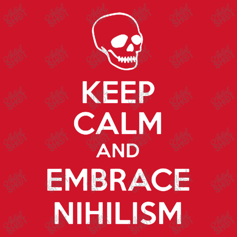 Keep Calm And Embrace Nihilism Yupoong Trucker Cap by bedaopini | Artistshot