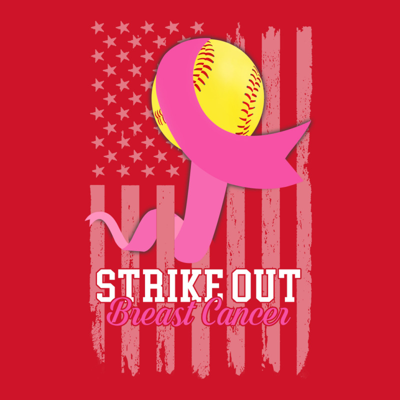 Breast Cancer Softball Strike Out Flag Cancer Survivor Awareness Yupoong Trucker Cap by circularflap | Artistshot