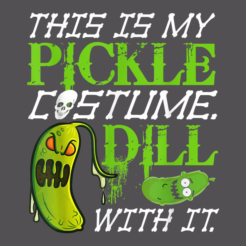 This Is My Pickle Costume Dill With It Scary Pickles Skull T Shirt Yupoong Trucker Cap by bibonzgulnacqo | Artistshot