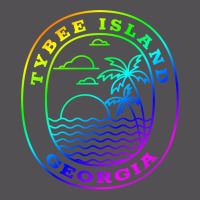 Tybee Island Georgia Rainbow Palm Tree Beach Trip Vacation Pullover Ho Yupoong Trucker Cap | Artistshot