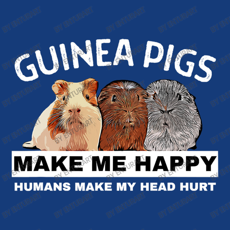 Guinea Pigs Make Me Happy Guinea Pig Foam Snapback Hat | Artistshot