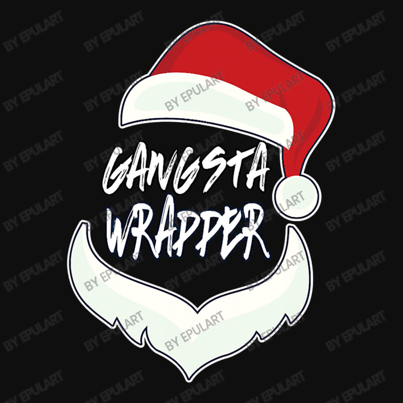 Christmas Gangsta Wrapper Santa Clause Foam Snapback Hat | Artistshot