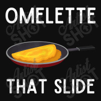 Omelette That Slide Funny Omelette Egg Foam Snapback Hat | Artistshot