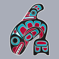 Orca Whale Alaska Haida Tribal Art   Native American Totem Raglan Base Tank Dress | Artistshot