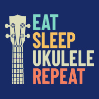 Eat Sleep Repeat T  Shirt Eat Sleep Ukulele Repeat Ukulele Headstock R 5 Panel Snapback Cap | Artistshot