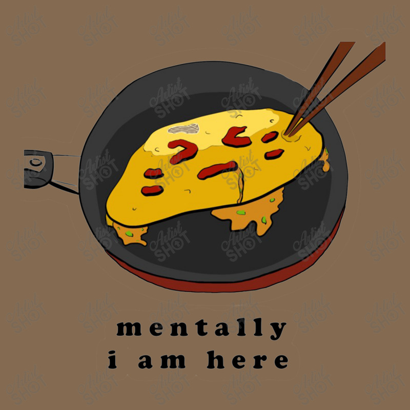 Mentally I Am Here, Omelette Pa Trucker Cap by melcerries | Artistshot