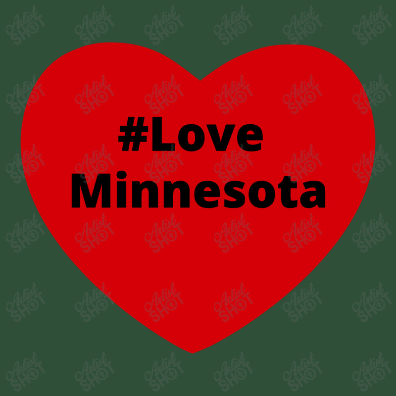 Love Minnesota, Hashtag Heart, Love Minnesota 2 Basic Backpack | Artistshot