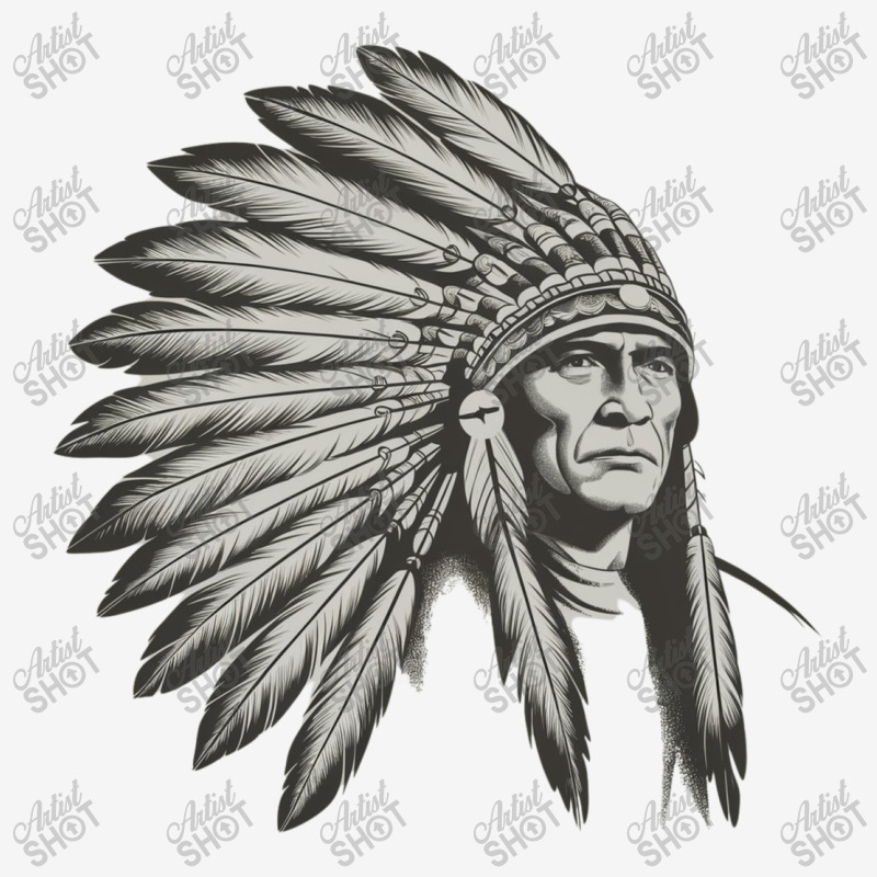 An Indian Chief Scorecard Crop Tee by Donna Schennum | Artistshot