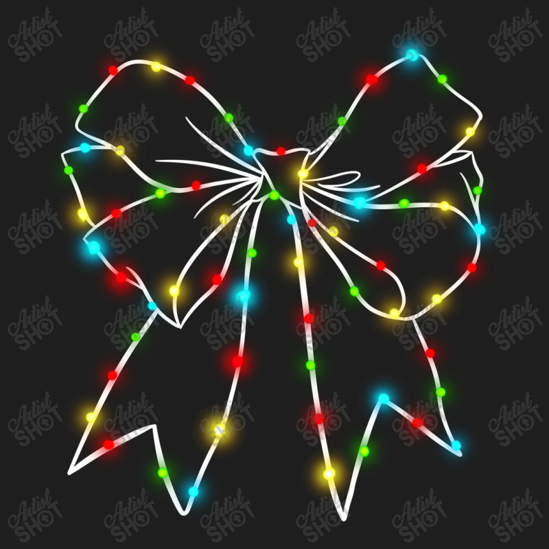 Christmas Light Bow Classic T-shirt by Oma's Magic World | Artistshot