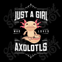 Ust A Girl,who Loves Axolotls' Pocket T-shirt | Artistshot