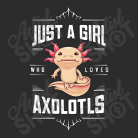 Ust A Girl,who Loves Axolotls' Exclusive T-shirt | Artistshot