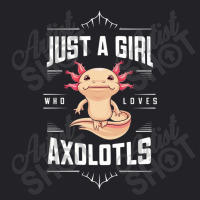 Ust A Girl,who Loves Axolotls' Youth Tee | Artistshot