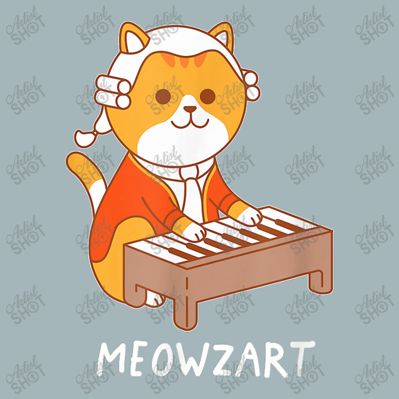 Meowzart Cat Classical Music Piano Funny Unisex Sherpa-lined Denim Jacket | Artistshot