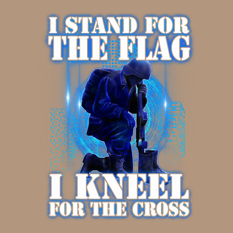 I Stand For The Flag I Kneel For The Cross Veteran Day Gift 21 Retro Trucker Cap by pester | Artistshot