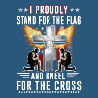 I Proudly Stand For The Flag And Kneel For The Cross Veteran 277 Retro Trucker Cap | Artistshot