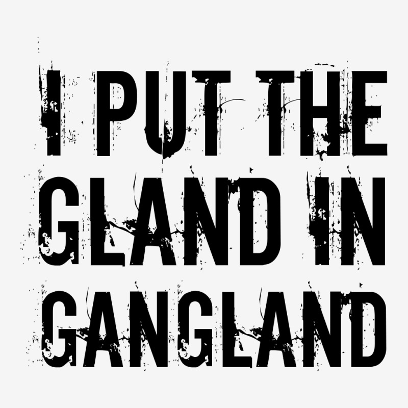 Gland In Gangland Bicycle License Plate | Artistshot