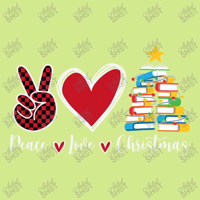 Peace Love Christmas Tshirt   Funny Christmas Tree Book Tree T Shirt Retro Trucker Cap by Maria_Jezierski | Artistshot