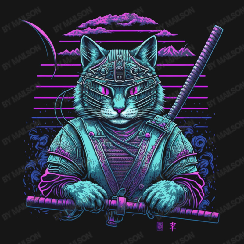 Cat Samurai Art Active Duffel | Artistshot