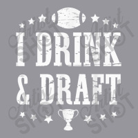 I Drink And Draft  Fantasy Football Party Game Day Quote Retro Trucker Cap | Artistshot