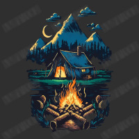 Mountains Campfire Square Leatherette Patch | Artistshot