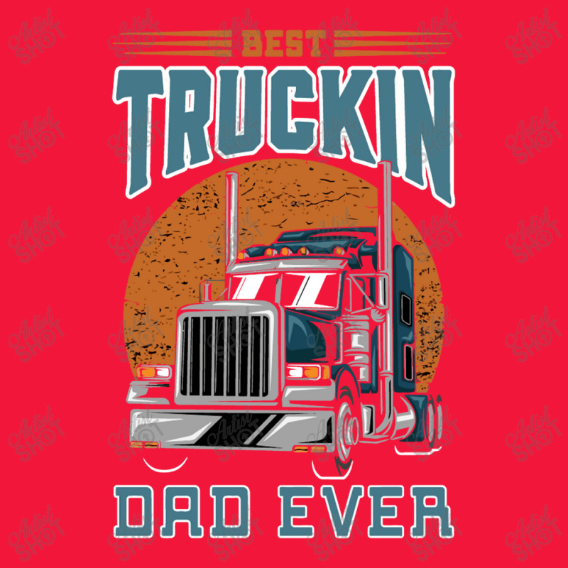 Best Truckin Dad Ever Seamless Cap by qimanariski | Artistshot