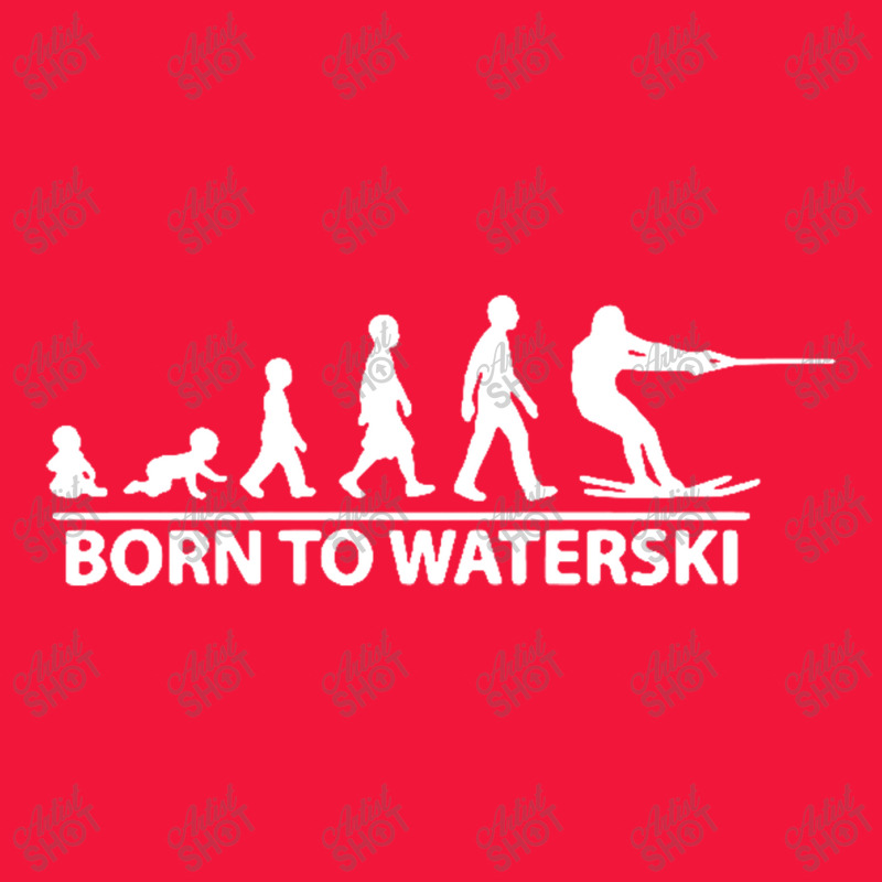 Born To Waterski Seamless Cap by michaelnaher | Artistshot