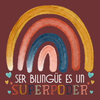 Ser Bilingue Es Un Superpoder Spanish Teacher Esl Teacher T Shirt Seamless Cap | Artistshot