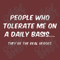 People Who Tolerate Me On A Daily Basis Seamless Cap | Artistshot