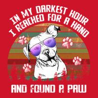 Pitbull Lover Dog I Reach For A Hand And Found A Paw Pitbull Paw Pitbu Yupoong Trucker Cap | Artistshot