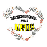 International Day Of Happiness T  Shirt International Day Of Happiness Yupoong Trucker Cap | Artistshot