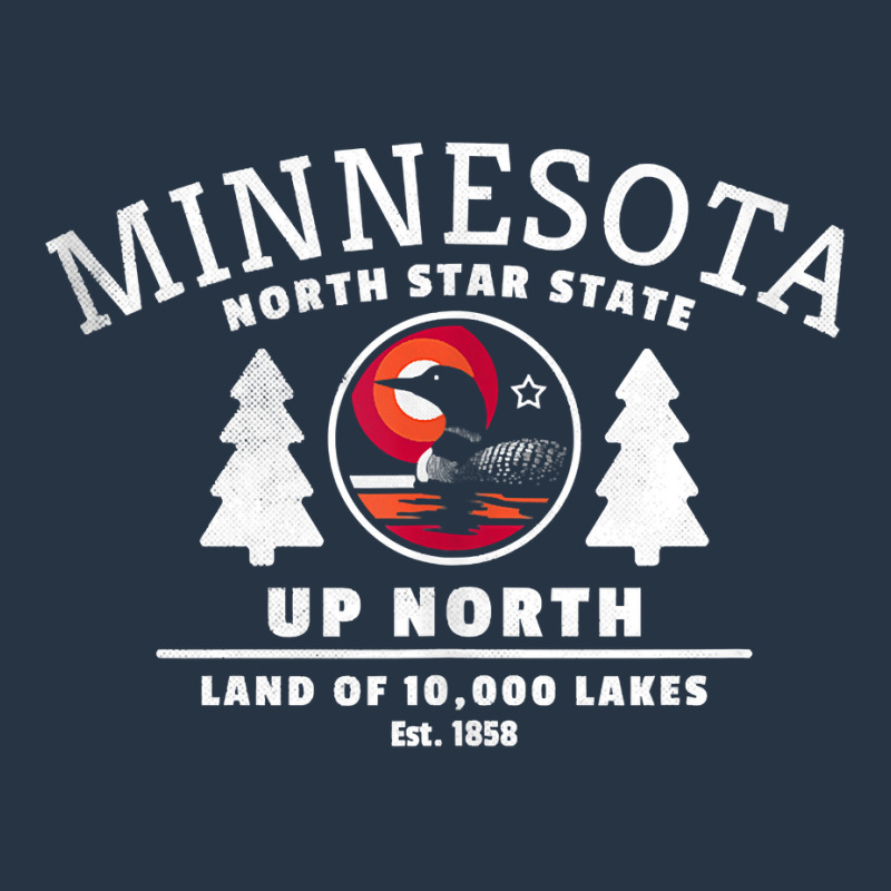 Minnesota   North Star State   Up North With Loon Tank Top Yupoong Trucker Cap | Artistshot