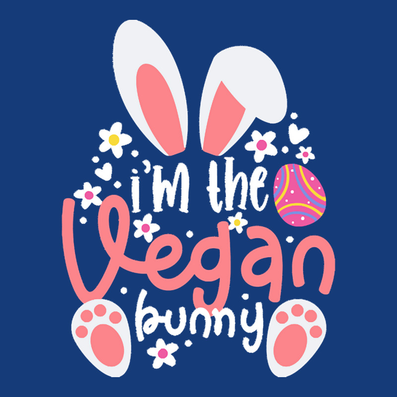 Vegan Design T  Shirt Bunny Ears I'm The Vegan Bunny Matching Easter V Foam Snapback hat by dskiles665 | Artistshot