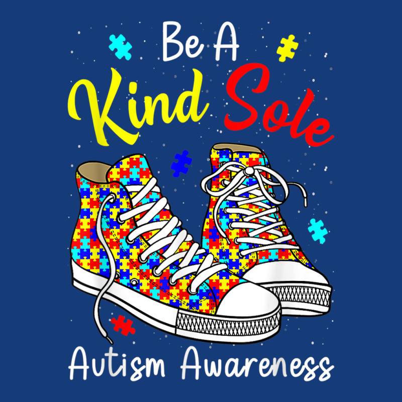 Be A Kind Sole Autism Awareness Rainbow Trendy Puzzle Shoes Foam Snapback Hat | Artistshot