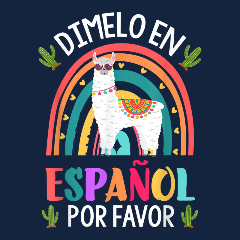 Dimelo En Espanol Por Favor Bilingual Spanish Teacher T Shirt Foam Snapback hat by adam.troare | Artistshot