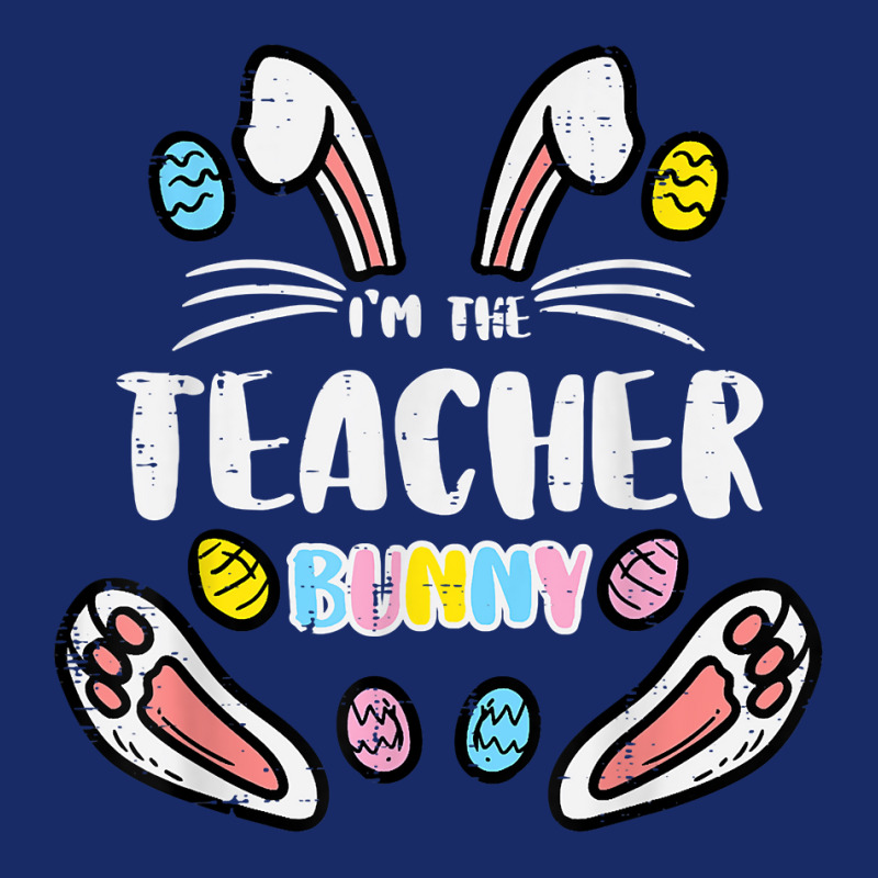 Im The Teacher Bunny Cute Easter Matching Family Rabbit T Shirt 5 Panel Snapback Cap | Artistshot