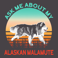 Alaskan Malamute T  Shirt Ask Me About My Alaskan Malamute T  Shirt 5 Panel Snapback Cap | Artistshot