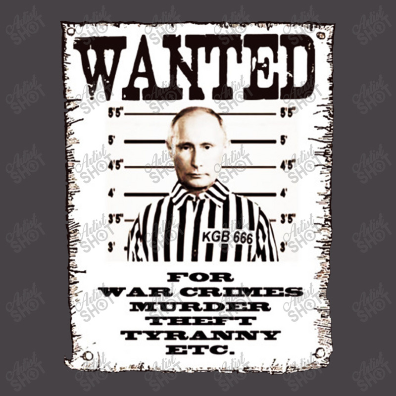 Wanted Dead Or Alive Putin War Crimes 5 panel snapback cap by halahbohk | Artistshot