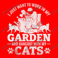 I Just Want To Work In My Garden And Hang Out With My Cats T Shirt 5 Panel Snapback Cap | Artistshot